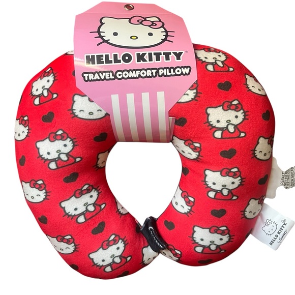 Hello Kitty Accessories - Hello Kitty Travel Neck Pillow